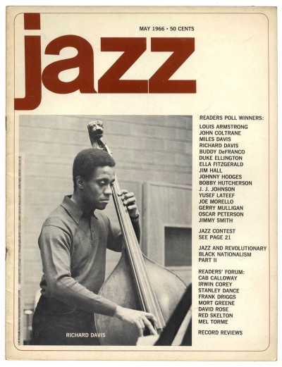 Jazz  Magazine Vol 5 No. 5 May 1966 Readers Poll Winners Ornette Coleman