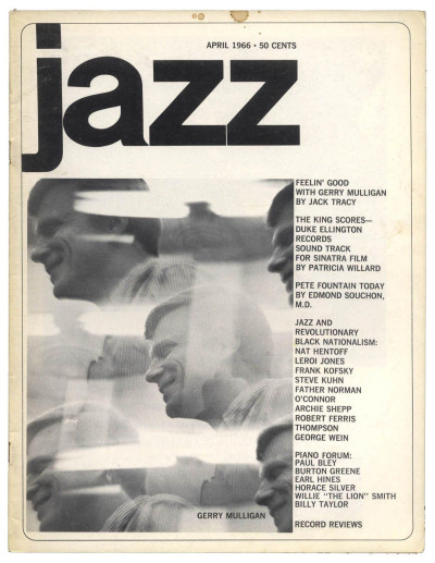 Jazz  Magazine Vol 5 No. 4 April 1966 Pete Fountain Gerry Mulligan Duke Ellington