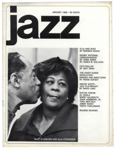 Jazz  Magazine Vol 5 No. 1 January 1966 Archie Shepp Negro national consciousness