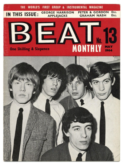 Beat Monthly Magazine No 13 May 1964 Rolling Stones Naturals Graham Nash George Harrison Shadows