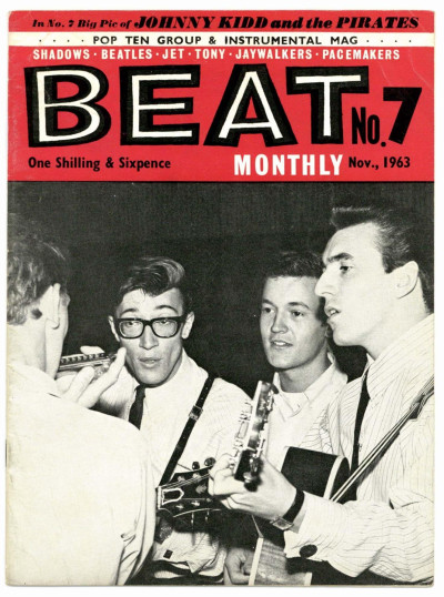 Beat Monthly Magazine No 7 November 1963 Hollies Jaywalkers Johnny Kidd The Beatles Shadows