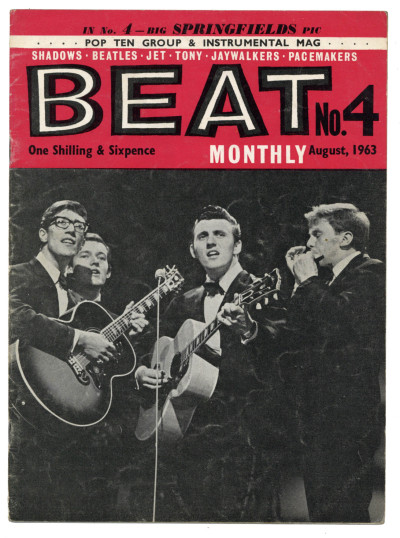 Beat Monthly Magazine No 4 August 1963 The Beatles Hollies Shadows Springfields Cherokees