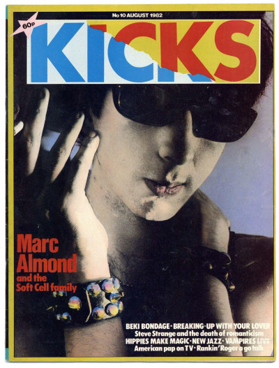 Kicks Magazine No 10 August 1982 Marc Almond Beki Bondage Steve Strange Rankin Roger Vampires