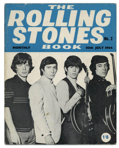The Rolling Stones Book Issue No 2, 10th July 1964 Monthly Magazine Mick Bill Keith Charlie on cover
