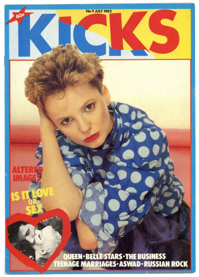 Kicks Magazine No 9 July 1982 Wham Queen Aswad The Business Altered Images