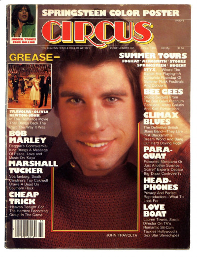 Circus Magazine July 6 1978 Bob Marley Bruce Springsteen Rolling Stones Cheap Trick