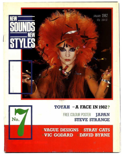 New Sounds New Styles Magazine January 1982 without poster Stray Cats Vic Goddard Toyah David Byrne