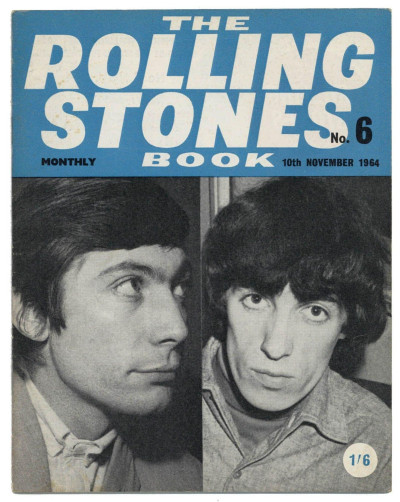 The Rolling Stones Book Issue No 6, 10th November 1964 Monthly Magazine Charlie Watts Bill Wyman