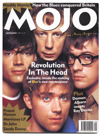 Mojo magazine No 22 Sept 1995 Blur Dr John Procol Harum Oasis Damon Albarn Ray Davis Alison Krauss