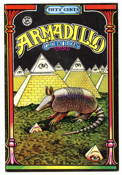 Armadillo Comics No. 2 Jim Franklin Rip Off Press comic 1971