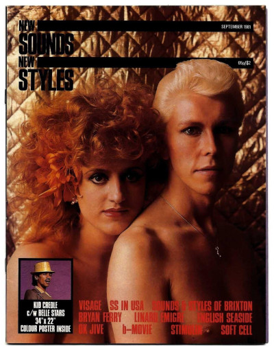 New Sounds New Styles Magazine September 1981 Soft Cell Visage Stimuin b-Movie without poster