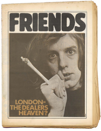 Frendz/Friends Magazine/Newspaper No 6 May 15 1970  Van Der Graaf Generator The Faces Beach Boys