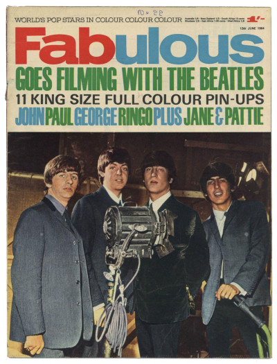 Fabulous Magazine 13 June 1964 Beatles Jane Asher Ringo Jon Lennon George Harrison Paul McCartney