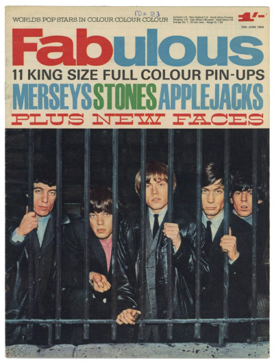 Fabulous Magazine 20 June 1964 Pretty Things Jaywalkers Yardbirds Rolling Stones Applejacks Animals