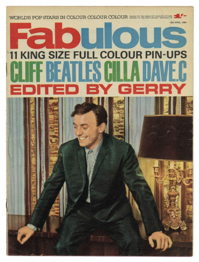 Fabulous Magazine 18 April 1964 Gerry Marsden Ben E King The Beatles Cliff Richard Cilla Dave Clark