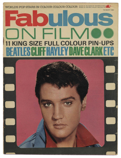 Fabulous Magazine 7 March 1964 Elvis Presley Beatles Cliff Richard Dave Clarke Bobby Darin