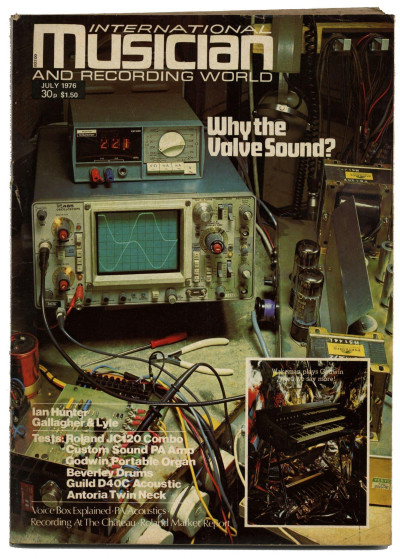 International Musician & Recording World Magazine July 1976 Ian Hunter Gallagher and Lyle