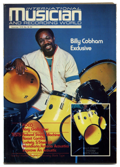 International Musician & Recording World Magazine December 1976 Billy Cobham  Rory Gallagher POCO