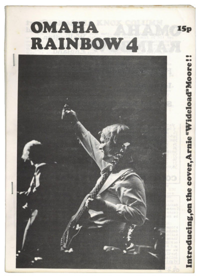 Omaha Rainbow Magazine No 4 Roger McGuinn Youngbloods James Taylor Tom Waits Herbie Hancock