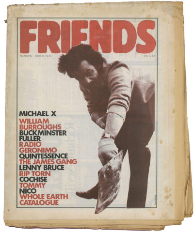 Frendz/Friends Magazine/Newspaper No 5 April 14 1970 William Burroughs Nico Pete Townshend (1)