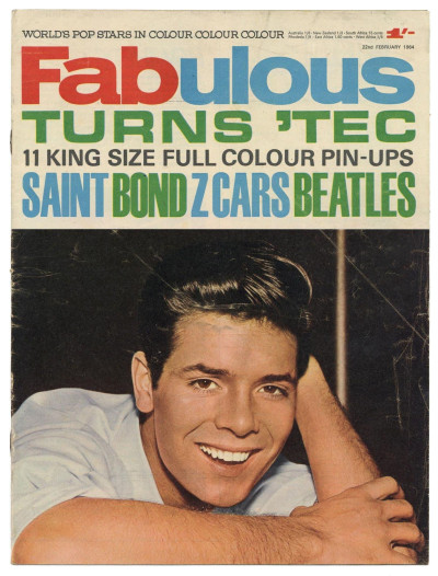 Fabulous Magazine 22 February 1964 Sean Connery James Bond Roger Moore The Saint Z Cars John Leyton