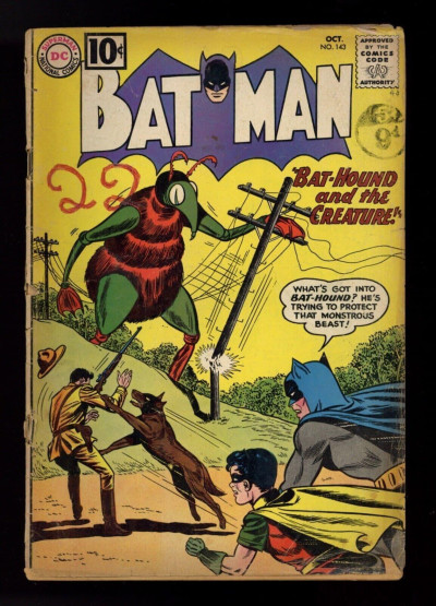 Batman 143 DC Comics October 1961