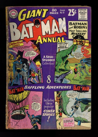Giant Batman Annual 6 - DC Comics 1963/1964