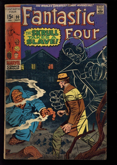 Fantastic Four 90 - Marvel Comics -  Sept 1969