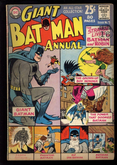 Giant Batman Annual 5 - DC Comics 1963