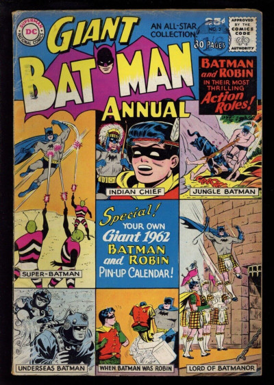 Giant Batman Annual 2 - DC Comics 1961