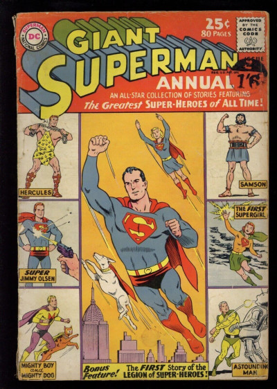 Giant Superman Annual 6 - DC Comics Winter 1962/1963