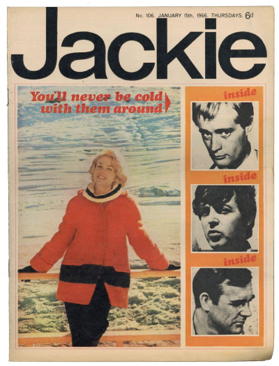Jackie Magazine No 106 January 15 1966 David McCallum Beatles Sean Connery Gene Pitney
