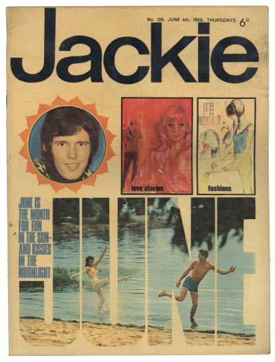 Jackie Magazine No 126 June 4 1966 George Harrison Gary Walker Hollies Steve Winwood Gary Walker