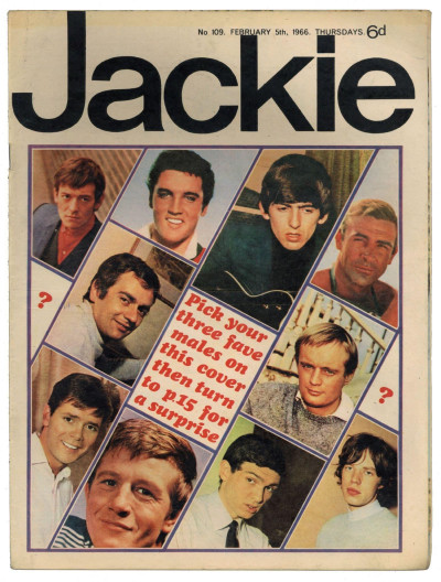 Jackie Magazine No 109 February 5 1966 David Janssen Paul Jones The Who/Keith Moon the Seekers
