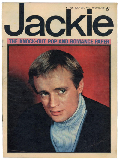 Jackie Magazine No 131  July 9 1966 David McCallum George Best Dave Dee Lovin' Spoonful Eric Burdon