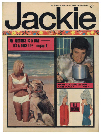 Jackie Magazine No 139 September 3 1966 Peter Noone Tom Jones The Mindbenders Peter Brown