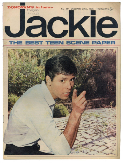 Jackie Magazine No 107 January 22 1966 Cliff Richard Donovan Chris Andrews
