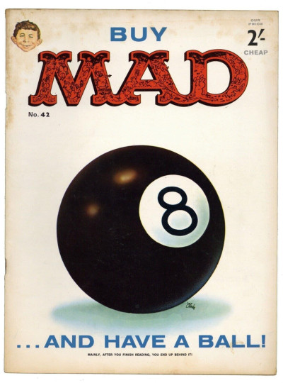 MAD Magazine Issue No. 42  British UK Edition 1965 very good condition