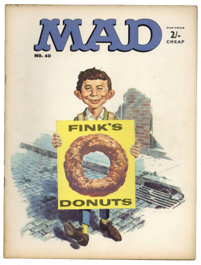 MAD Magazine Issue No. 40  British UK Edition 1964 Excellent+ condition