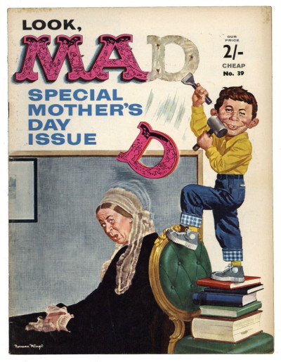 MAD Magazine Issue No. 39  British UK Edition 1964 Excellent+ condition