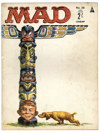 MAD Magazine Issue No. 26  British UK Edition 1962 Good+ condition