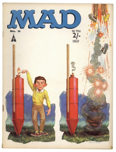 MAD Magazine Issue No. 36  British UK Edition 1964 Excellent+ condition