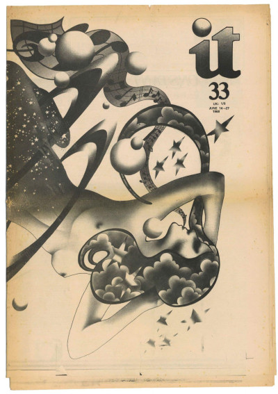 International Times No  33 June 14-27 1968 Michael English Aleister Crowley Kevin Ayers