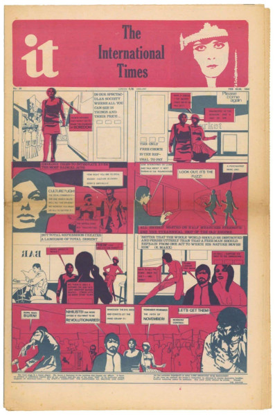 International Times No 26 February 16 - 29 1968 Captain Beefheart JG Ballard Allen Ginsberg