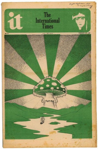 International Times No 25 February 2 - 15 1968 Timothy Leary Cornelius Cardew Andy Warhol