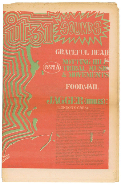 International Times No 31 May 17 - 30 1968 Mick Jagger William Burroughs David Bowie