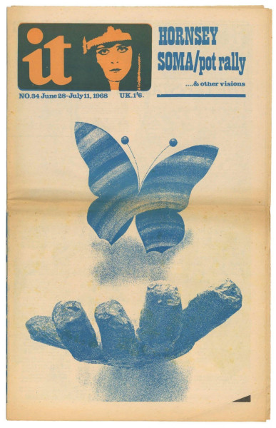 International Times No 34 June 28  July 11 1968 Legalise Pot Rally SOMA  Pink Floyd Cosmocracy