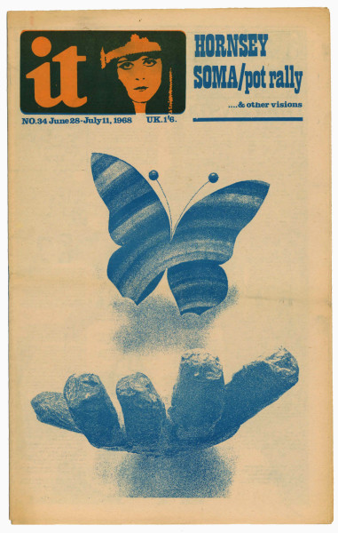 International Times No 34 June 28  July 11 1968 Legalise Pot Rally SOMA  Pink Floyd Cosmocracy