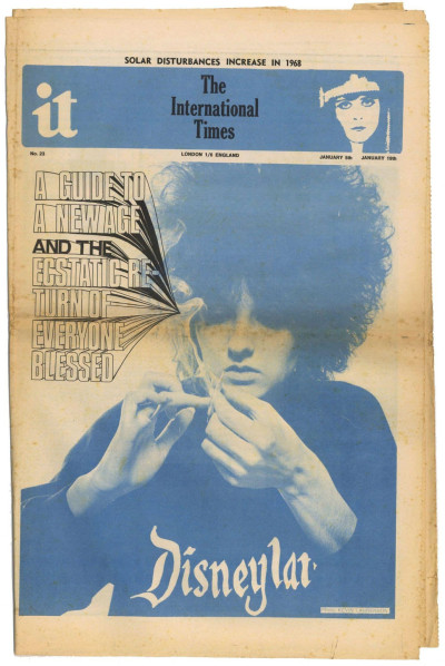 Internationai Times No 23 January 5 - 19 1968 Captain Beefheart The Doors Jimi Hendrix Henry Irving