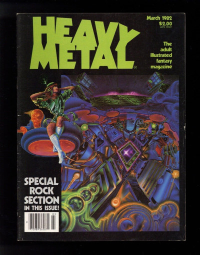 Heavy Metal Fantasy Magazine March 1982